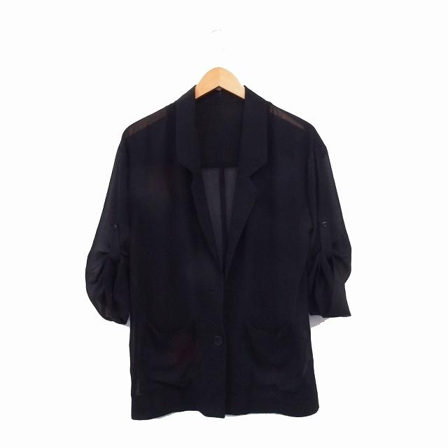 SLY（スライ） ジャケット ブレザー テーラード 七分袖 シースルー