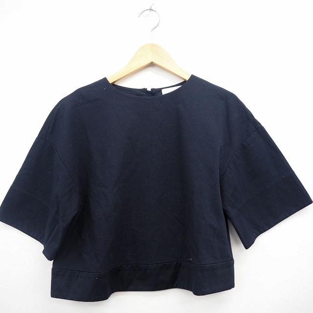 シャツ+ブラウス(長袖+七分) PRINGLE KNIT BLOUSE プリングル Pringle シャツ ブラウス 無地 シンプル 丸首 七分袖