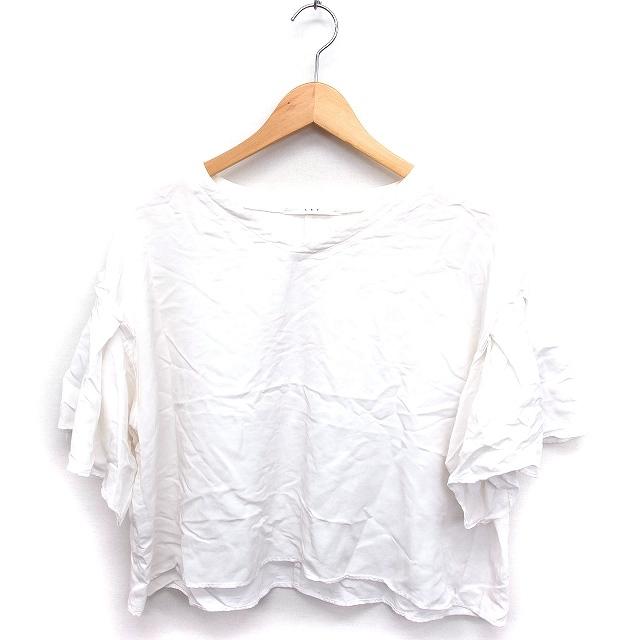 ケイビーエフ KBF アーバンリサーチ シャツ ブラウス フレアスリーブ V 