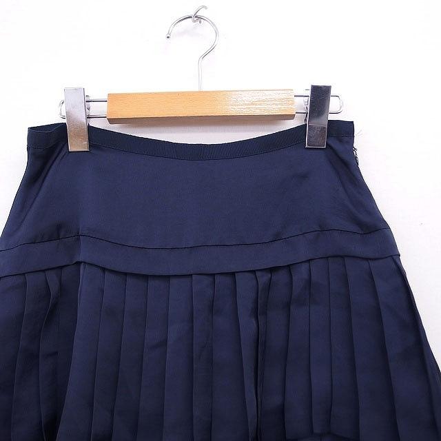 ボールジー BALLSEY トゥモローランド プリーツスカート ひざ丈 無地  