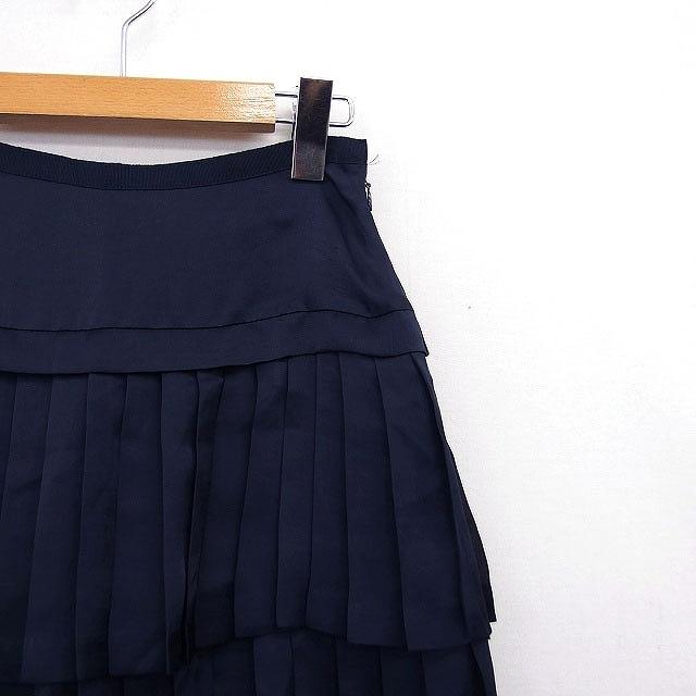 ボールジー BALLSEY トゥモローランド プリーツスカート ひざ丈 無地  