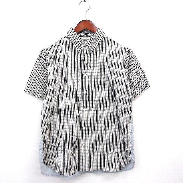 アイアムアイ I Am I シャツ カジュアル チェック 無地 半袖 コットン 綿 2 グレー ブラック 黒 Mt45 メンズ 172 ブランド古着販売のベクトル 通販 Yahoo ショッピング