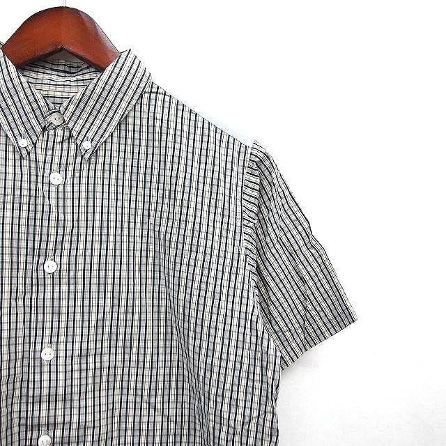 アイアムアイ I Am I シャツ カジュアル チェック 無地 半袖 コットン 綿 2 グレー ブラック 黒 Mt45 メンズ 172 ブランド古着販売のベクトル 通販 Yahoo ショッピング