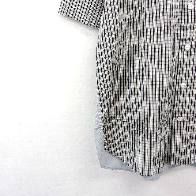 アイアムアイ I Am I シャツ カジュアル チェック 無地 半袖 コットン 綿 2 グレー ブラック 黒 Mt45 メンズ 172 ブランド古着販売のベクトル 通販 Yahoo ショッピング