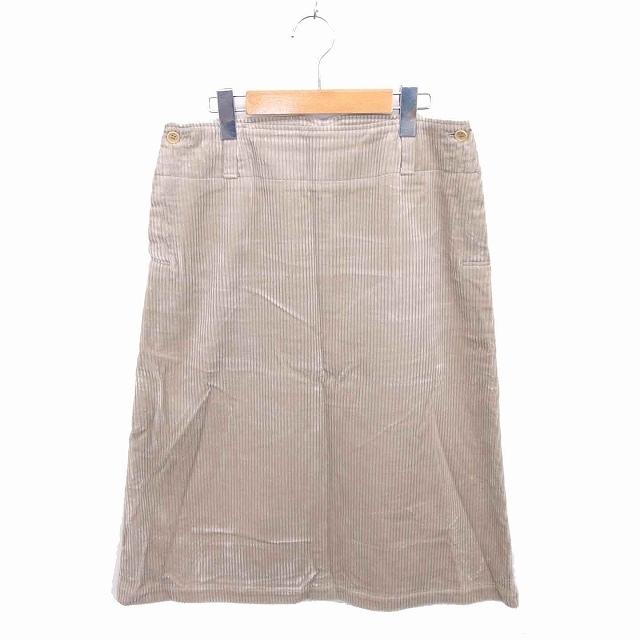 マーガレットハウエル MARGARET HOWELL スカート 台形 ミモレ丈 ロング  