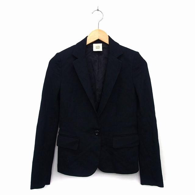 ルスーク Le souk テーラード ジャケット シングル 無地 シンプル 36 