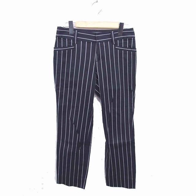 コムサデモード COMME CA DU MODE テーパード パンツ ストライプ 
