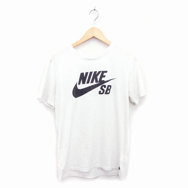 ナイキ エスビー Nike Sb 国内正規品 Tシャツ カットソー 丸首 半袖 ドライフィット 綿混 プリント ロゴ M 白 Ht30 レディース 172 ブランド古着販売のベクトル 通販 Yahoo ショッピング