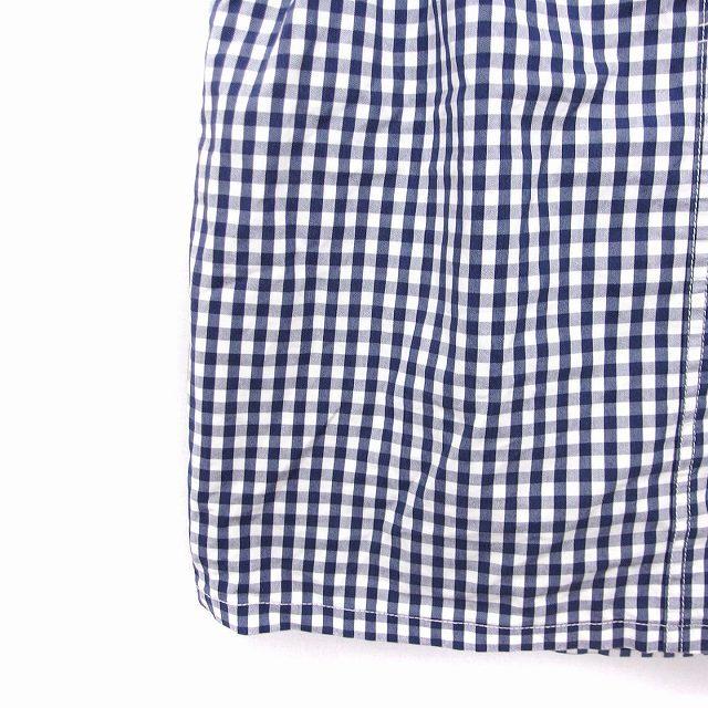 ビュルデサボン bulle de savon ギンガムチェック コクーン スカート