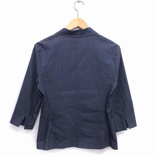 ルスーク Le souk テーラード ジャケット アウター 七分袖 無地