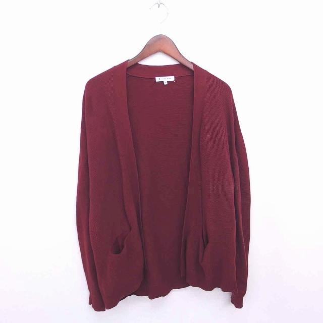 中古 グローバルワーク Global Work カーディガン ニット トッパー 無地 シンプル 長袖 M ワインレッド 赤紫 Tt37 メンズ ベクトル 古着 172 ブランド古着販売のベクトル 通販 Yahoo ショッピング