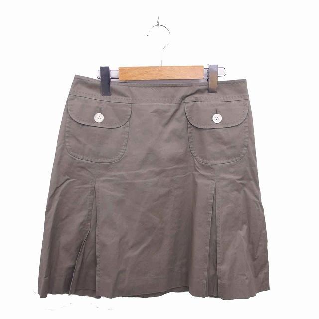 オールドイングランド OLD ENGLAND 台形 スカート ひざ丈 薄手 サイド  