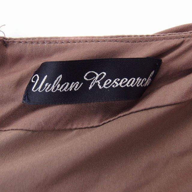 国内外の人気集結 長袖 Vネック リボン ワンピース ロング Research Urban アーバンリサーチ 中古 無地 古着 ベクトル レディース Ft9 茶 ブラウン F ワンピース Www We Job Com