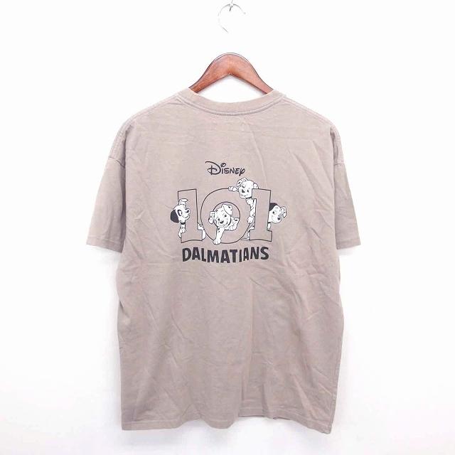 フリークスストア Freaks Store Tシャツ カットソー 101匹わんちゃん 丸首 ビッグシルエット 半袖 F ベージュ 薄茶 Tt23 172 ブランド古着販売のベクトル 通販 Yahoo ショッピング