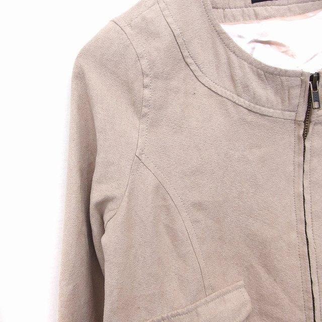 ページボーイ PAGE BOY ノーカラー ブルゾン ジャケット アウター