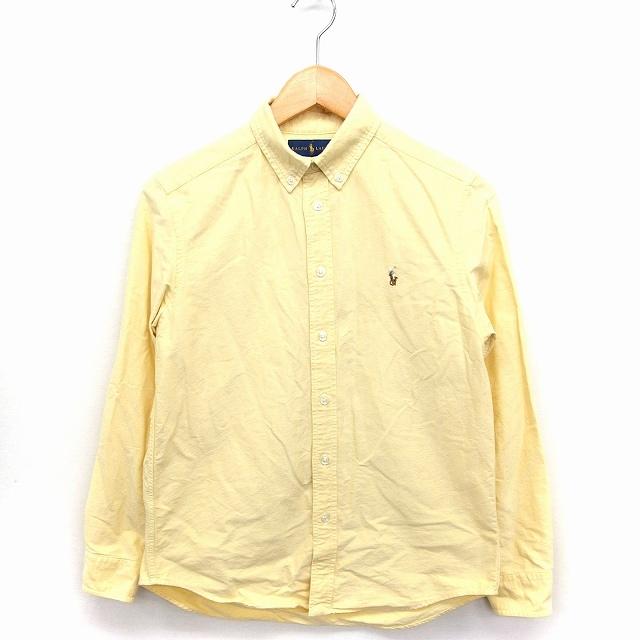 ラルフローレン RALPH LAUREN 国内正規品 子供服 シャツ カジュアル 長袖 ボタンダウン ロゴ コットン 綿 L イエロー 黄 /FT8 キッズ :172-902204080170:ブランド古着販売のベクトル - 通販 - Yahoo!ショッピング ラルフローレン RALPH LAUREN 国内正規品 子供服 シャツ カジュアル 長袖 ボタンダウン ロゴ コットン 綿 L イエロー 黄 /FT8 キッズ :172-902204080170:ブランド古着販売のベクトル - 通販 - Yahoo!ショッピング