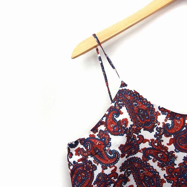 AZUL BY MOUSSY（アズールバイマウジー） ペイズリー柄 オールインワン 