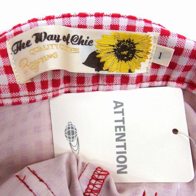 CHICS】未使用タグ付！プリント スカート