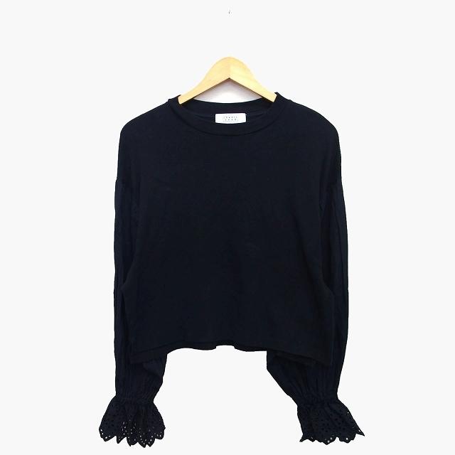 LOWRYS FARM ローリーズファーム Tシャツ カットソー 丸首 長袖 綿  