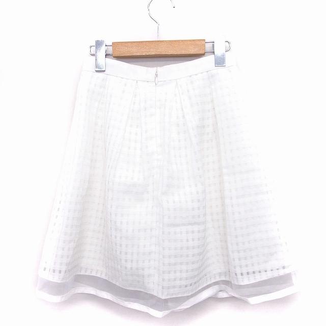 ミッシュマッシュ MISCH MASCH チェック柄 レース フレア スカート