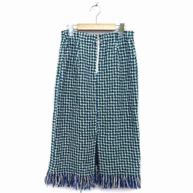 アバハウス ABAHOUSE マイセルフ MYSELF タイト スカート ミモレ丈 綿