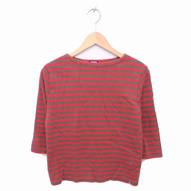 ジャーナルスタンダード twwバスクボーダーtシャツ バスクボーダー クルーネックプルオーバー（Tシャツ/カットソー