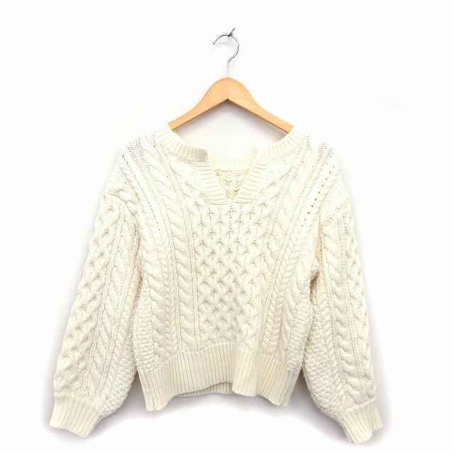 LOWRYS FARM（ローリーズファーム） ニット セーター スリットネック