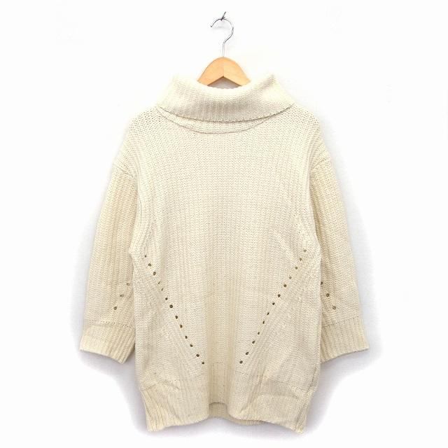 GLOBAL WORK（グローバルワーク） ニット セーター オフタートル リブ 