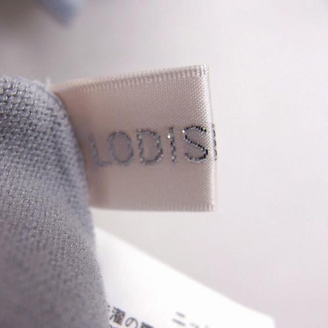 ロディスポット LODISPOTTO ニット カットソー 半袖 衿付き レース 