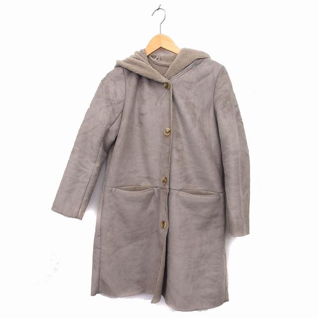 シンプリシテェ Simplicite フェイクムートン コート アウター ミドル