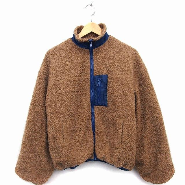 アプレジュール apres jour ボア ジャケット ブルゾン ハイネック 切替 