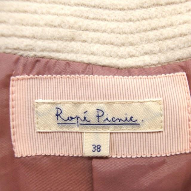 ロペピクニック コート マルチウェイコート ノーカラー ベージュ 38 アウター ROPÉ PICNIC(ロペピクニック) / UVカット/ノーカラートレンチ
