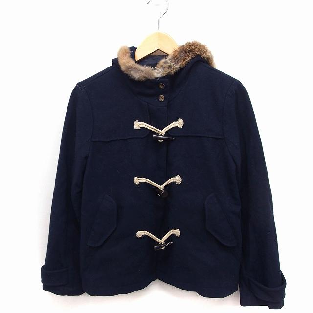 シャンブルドゥシャーム chambre de charme ダッフルコート ファー付き  