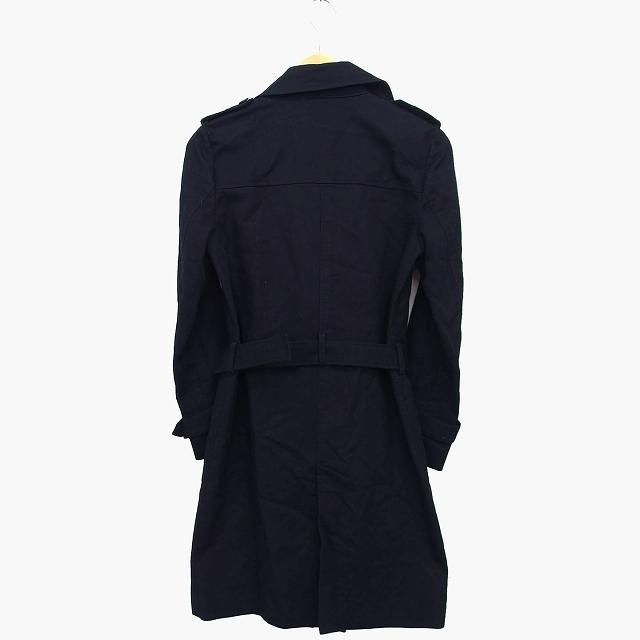 ビバユー VIVA YOU トレンチ コート ミドル丈 ストライプ 柄 ベルト