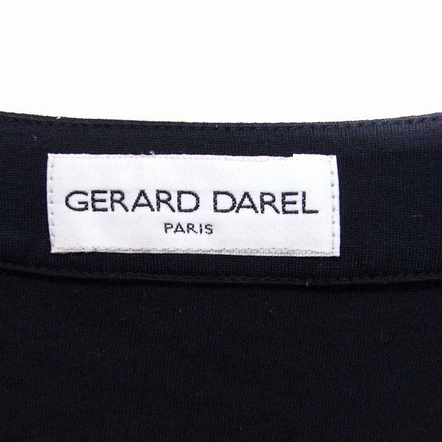 ジェラールダレル GERARD DAREL カーディガン Uネック 七分袖 ペプラム 
