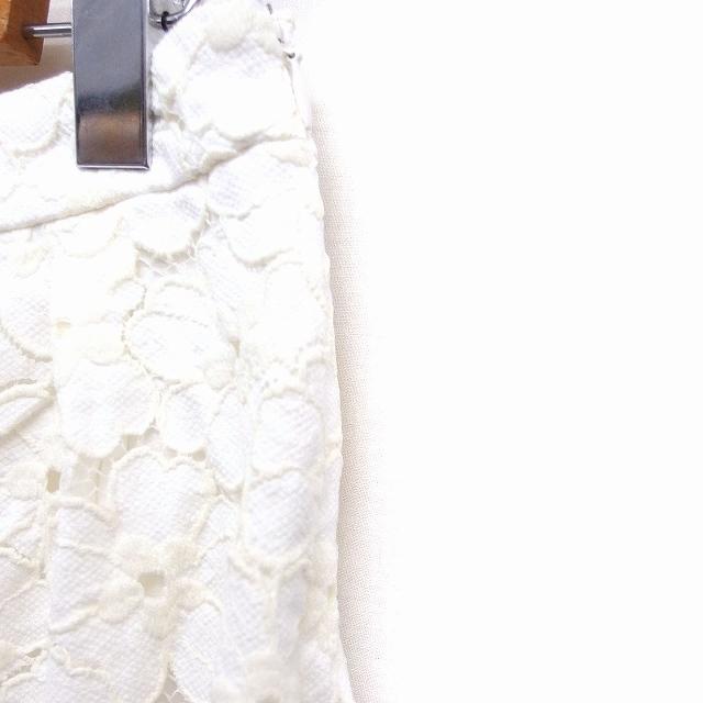 アベニールエトワール Aveniretoile フレアスカート ミニ 花モチーフ 