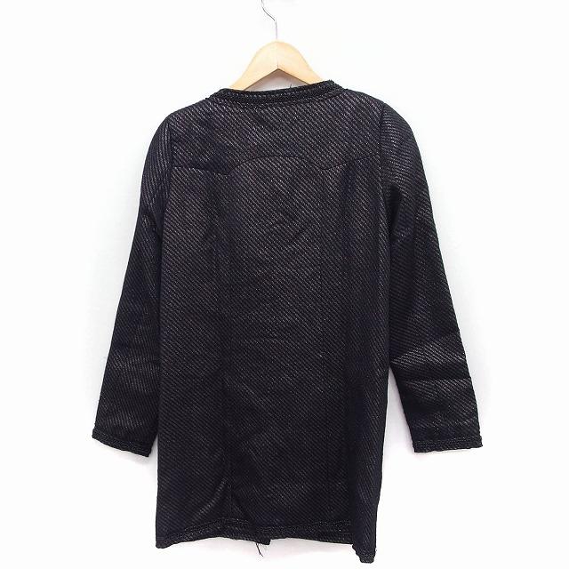 ソロプラスユリエニタニ SOLO/PLUS YURIE NITANI ノーカラー コート