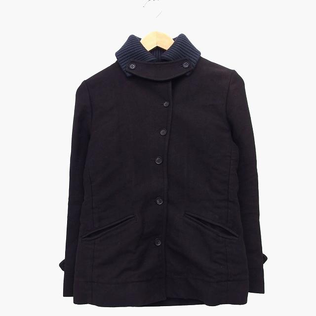 ブランバスク blanc basque 切替 ジャケット ブルゾン 無地 シンプル 