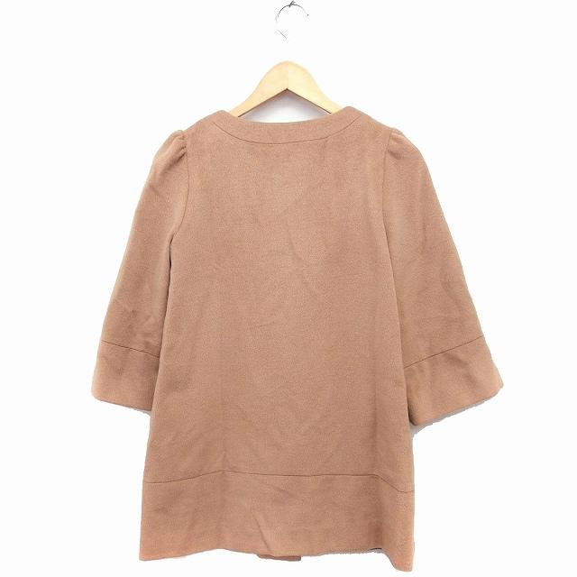 デュラスアンビエント DURAS ambient ノーカラー コート アウター 七分 