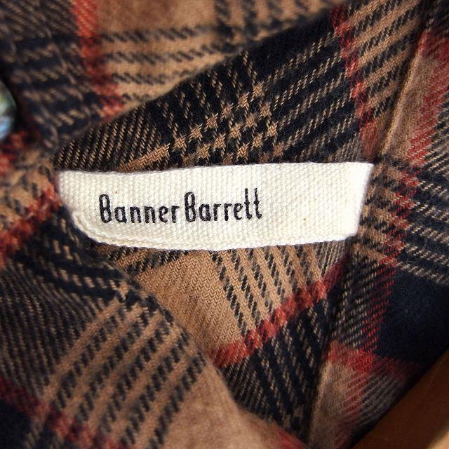 【新品】BANNER BARRETT(バナーバレット)チェック柄ボウタイブラウス バナーバレット Banner Barrett シャツ ブラウス チェック 柄 長袖 袖