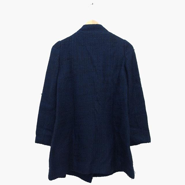 シンシアローリー コート サイズ２ 新品 タグ付き シンシアローリー CYNTHIA ROWLEY スタンドカラー コート ミディ丈