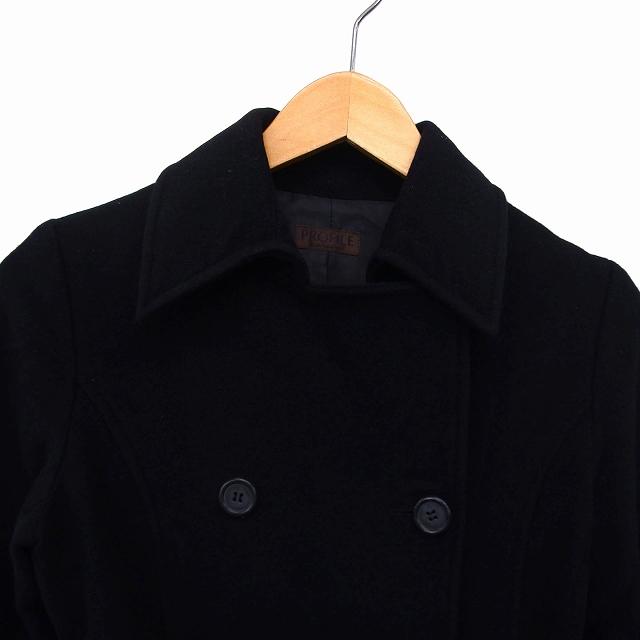 プロフィール PROFILE ステンカラー コート アウター ミドル アンゴラ