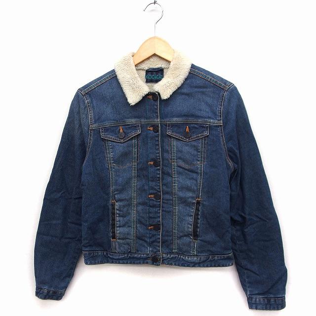 クーカイ KOOKAI デニムジャケット アウター 切替ボア ジージャン G 