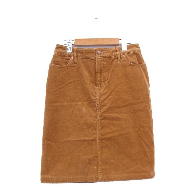 美品 クレージュ ロゴ入り 起毛 トリコット 膝丈 スカート 36 黒 美品