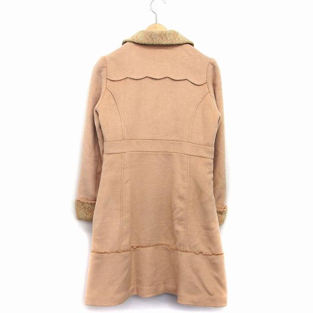 axes femme（アクシーズ ファム） ラウンドカラー コート ミドル丈