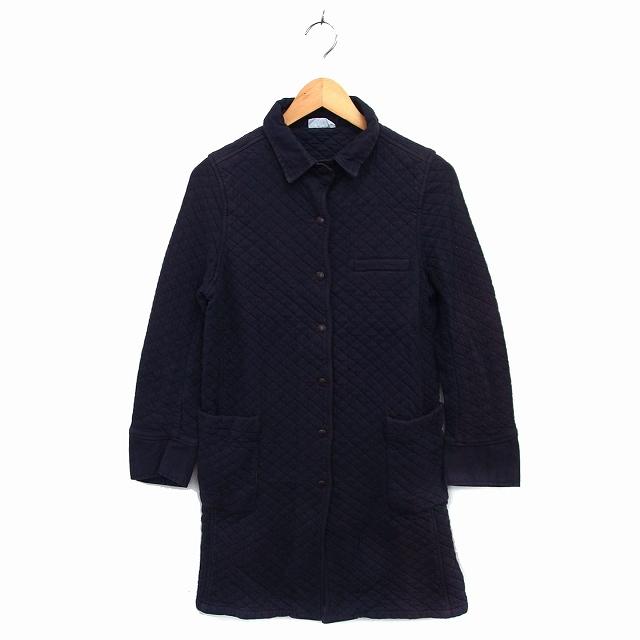 ARMEN アーメン キルティング コート アウター ステンカラー ミドル  