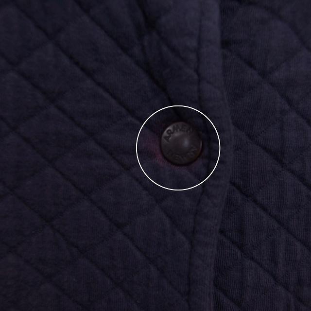 ARMEN アーメン キルティング コート アウター ステンカラー ミドル  