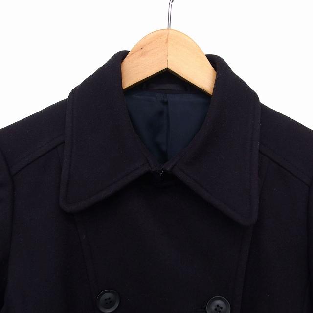 マヌーカ MANOUQUA ジャケット アウター ステンカラー ダブル カシミヤ  