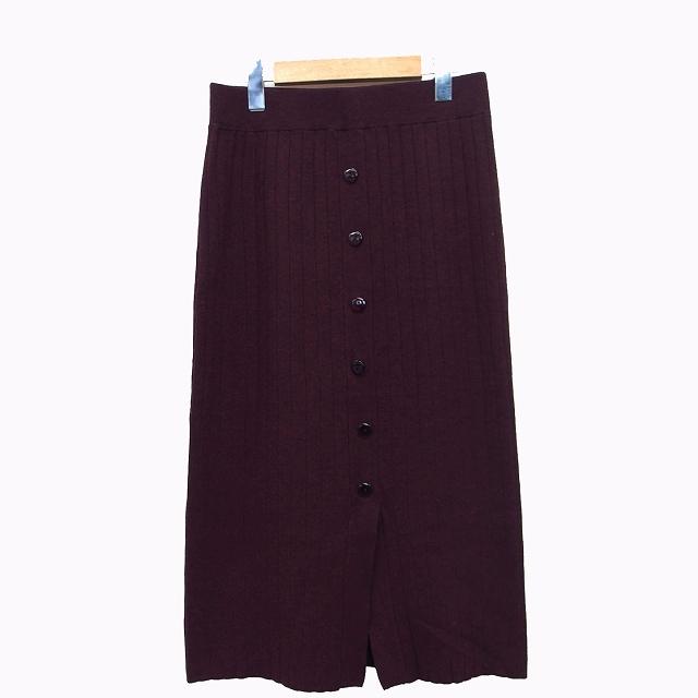 セブンアイディコンセプト 7-IDconcept ニット スカート Aライン  