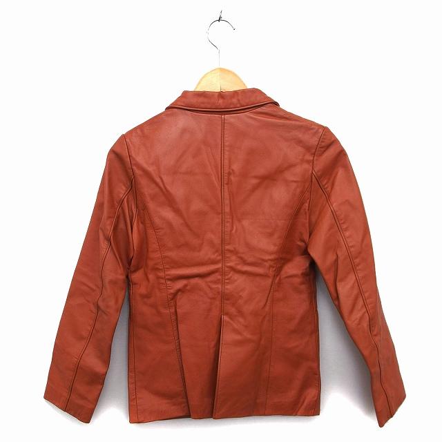 オゾック OZOC レザー ジャケット アウター 総裏地 テーラード 無地 38